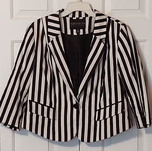 Striped Blazer
